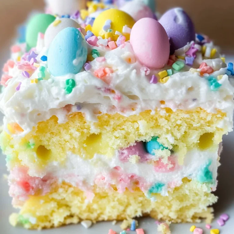 Easter Poke Cake