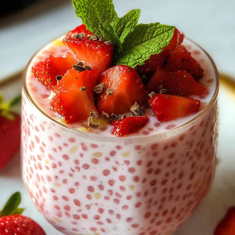Strawberry Sago