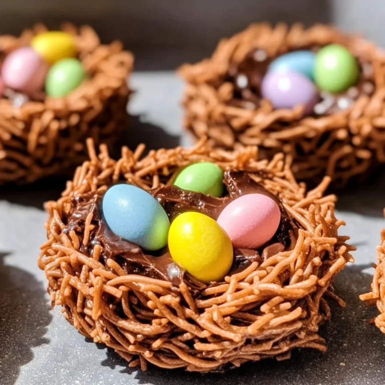 Easy Birds Nests Cookies Recipe