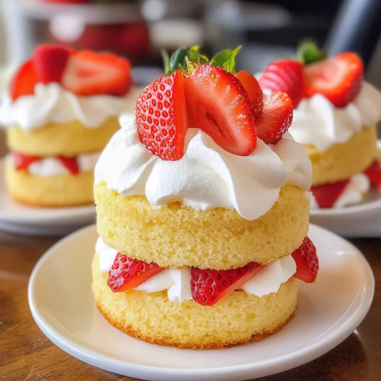 Easy Strawberry Shortcake Recipe