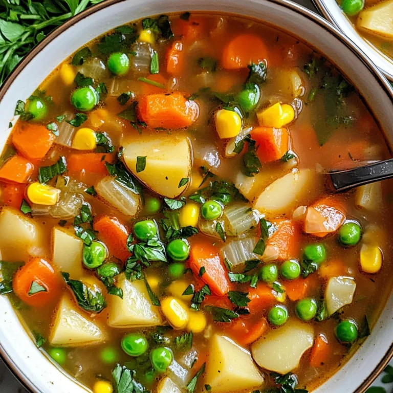 Easy Vegetable Soup