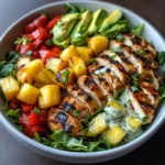 Hawaiian Chicken Salad Bowl
