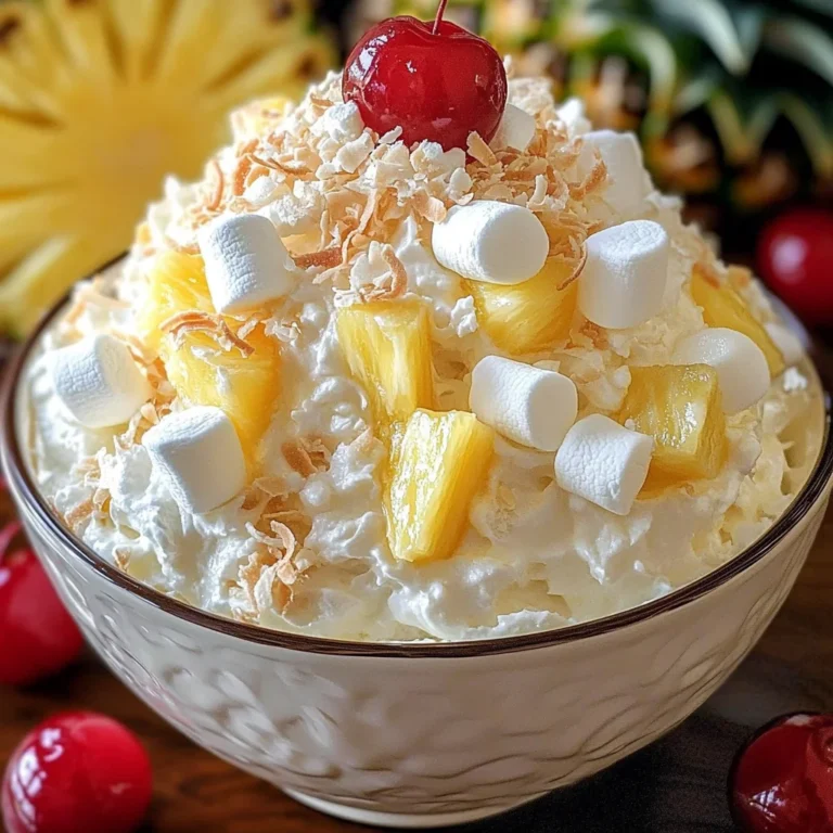 Hawaiian Pineapple Coconut Fluff