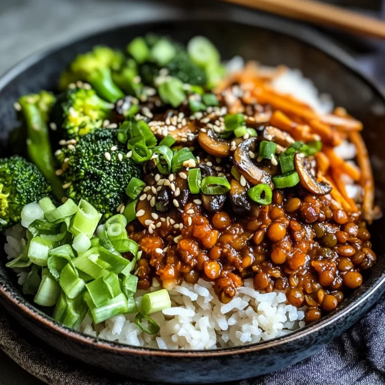Korean Lentils Vegan Bulgogi: Flavorful, Easy & Gluten-Free!