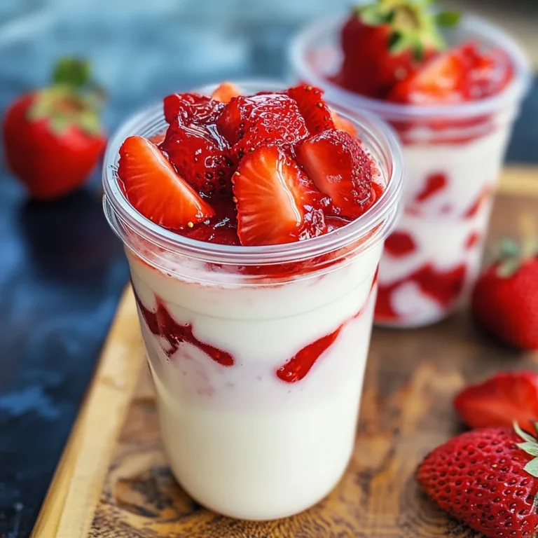 Korean Strawberry Milk