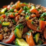 Mediterranean Ground Beef Stir Fry: An Amazing Ultimate Recipe