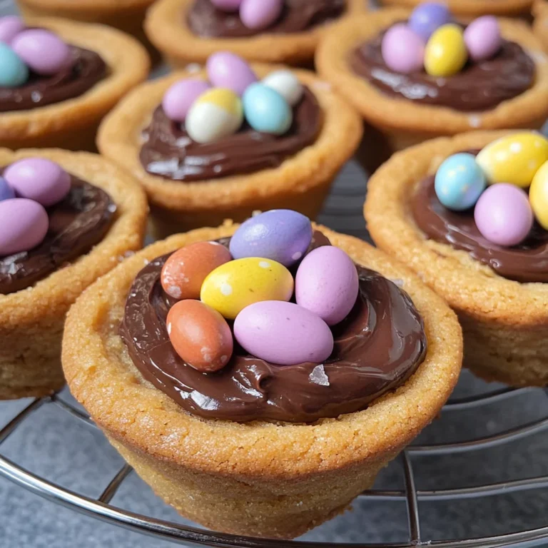 Mini Egg Cookie Cups