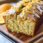 Orange Zucchini Bread with Orange Glaze