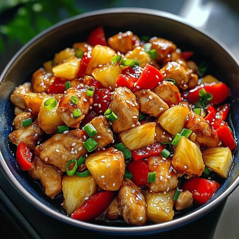Pineapple Chicken Stir-Fry