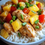 Pineapple Chicken with Rice