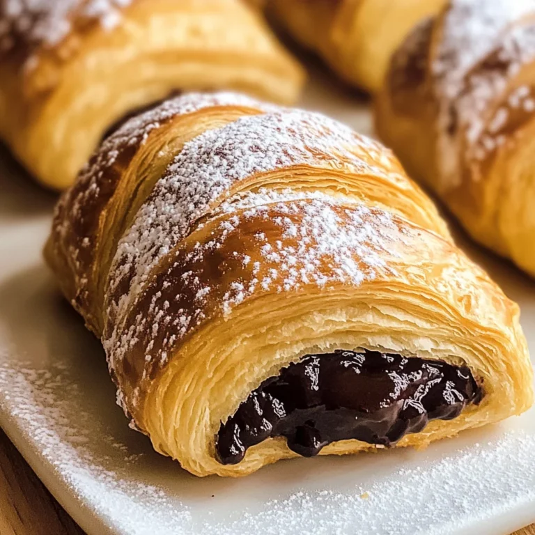 Shortcut Chocolate Croissants