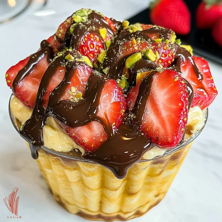 Viral Dubai Chocolate Strawberry Cup