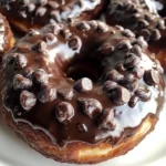 Baked Chocolate Glazed Donuts