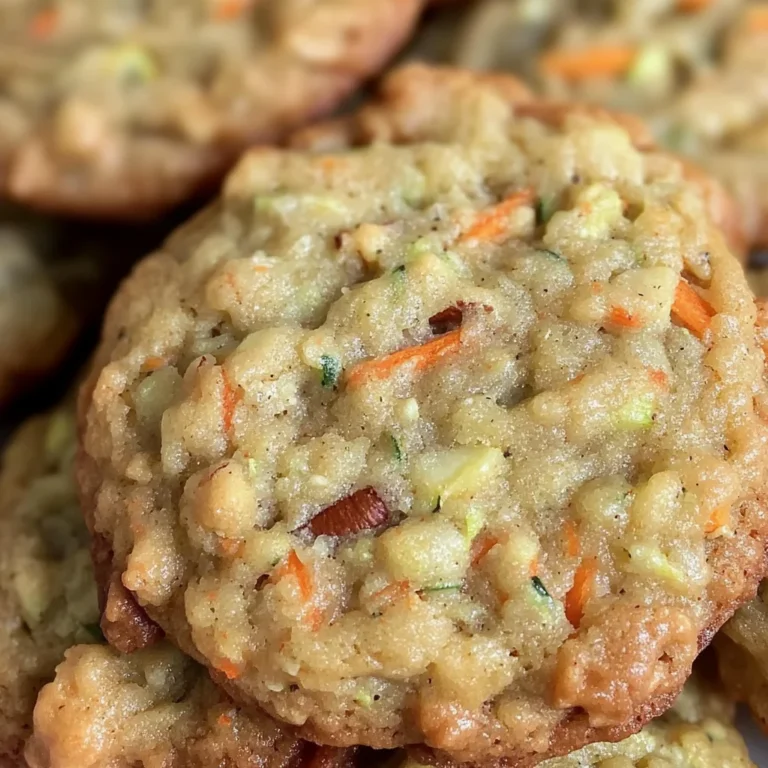 Best Pecan Zucchini Carrot Cookies