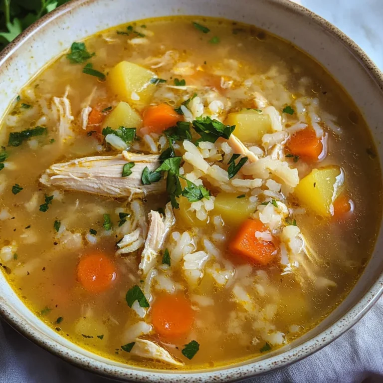 Canja - Cape Verdean Chicken Soup Recipe