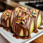 Caramel Apple Slices (Chocolate Covered) Recipe