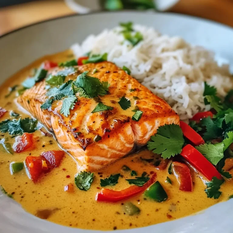Coconut Curry Salmon