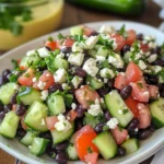 Cucumber Black Bean Salad