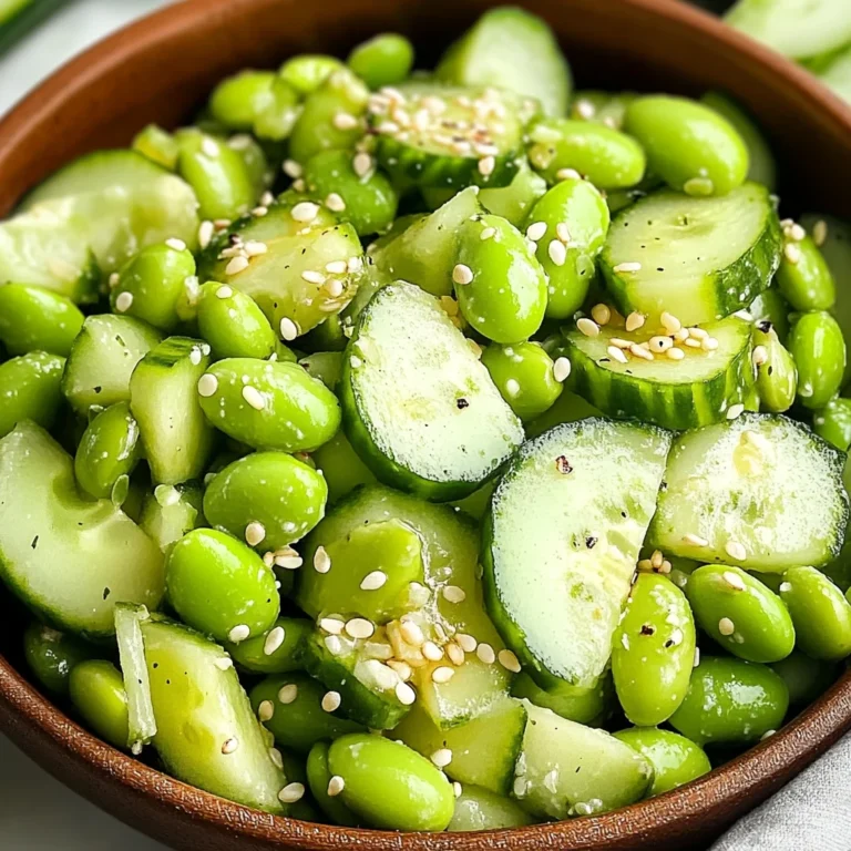 Cucumber Edamame Salad: Your New Favorite Make-Ahead Dish