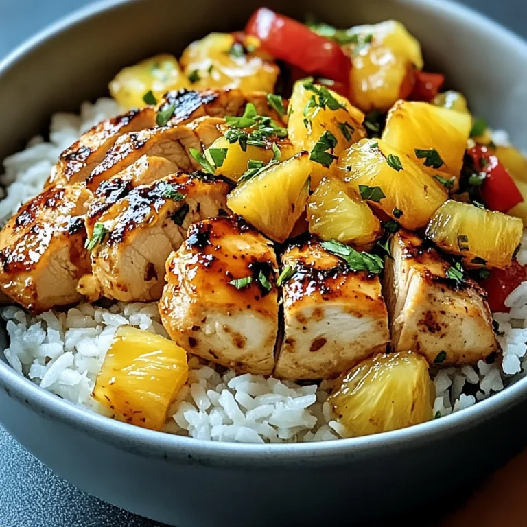 Deliciously Easy Pineapple Chicken and Rice