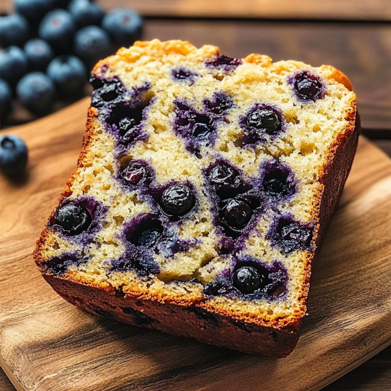 Easy Blueberry Quick Bread Recipe
