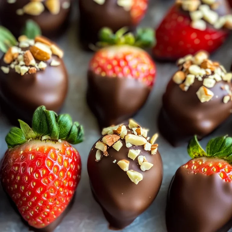 Gourmet Chocolate Covered Strawberries