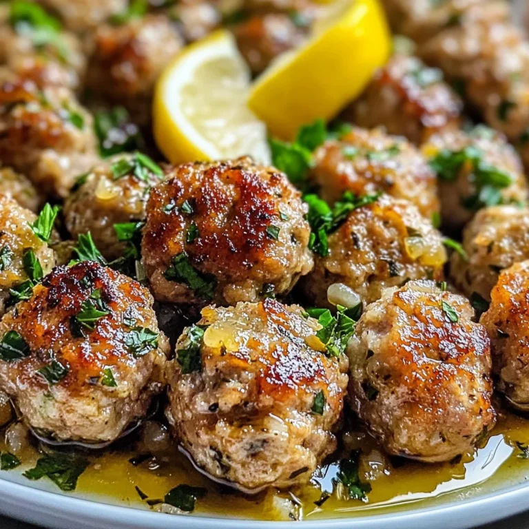 Lemon Herb Turkey Meatballs: An Incredible Ultimate Recipe