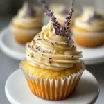 Lemon Lavender Honey Cupcakes