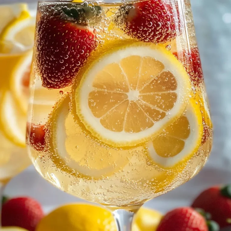 Limoncello Sangria – A Bright & Citrusy Twist on a Classic