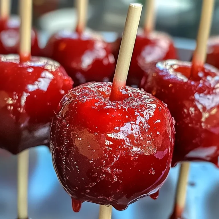 Mini Candy Apples Sticks
