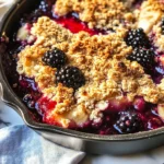 Mixed Fruit and Basil Crisp