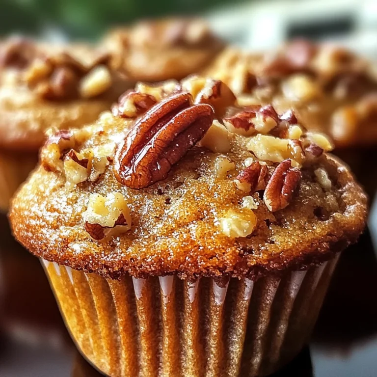 Pecan Pie Brown Sugar Muffins That Will Brighten Your Mornings
