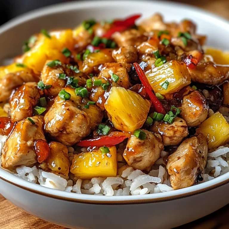 Pineapple Chicken and Rice: Discover a Flavorful Recipe!