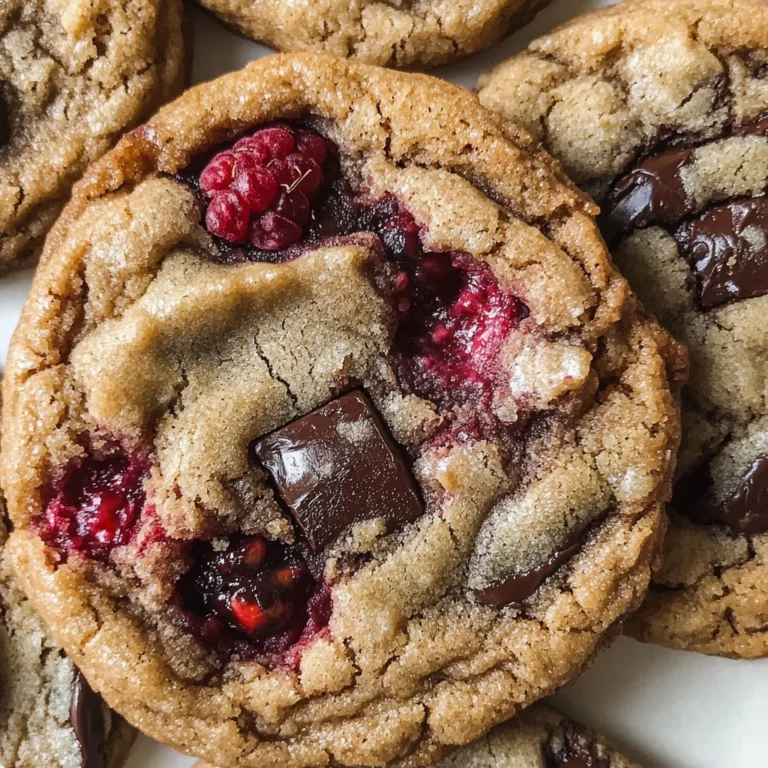 Raspberry Chocolate Chip Cookies
