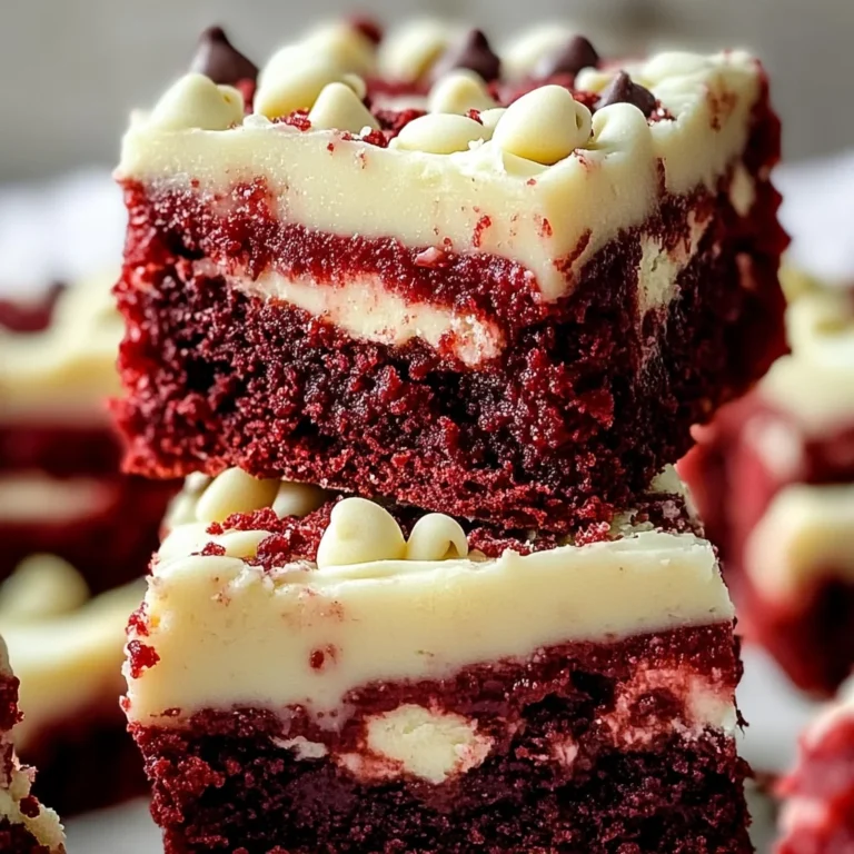 Red Velvet Gooey Bars