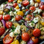 Roasted Mediterranean Greek Vegetables