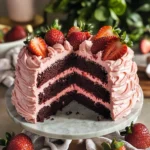 Strawberry Chocolate Cake