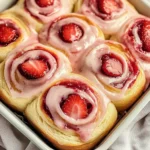 Strawberry Cinnamon Rolls