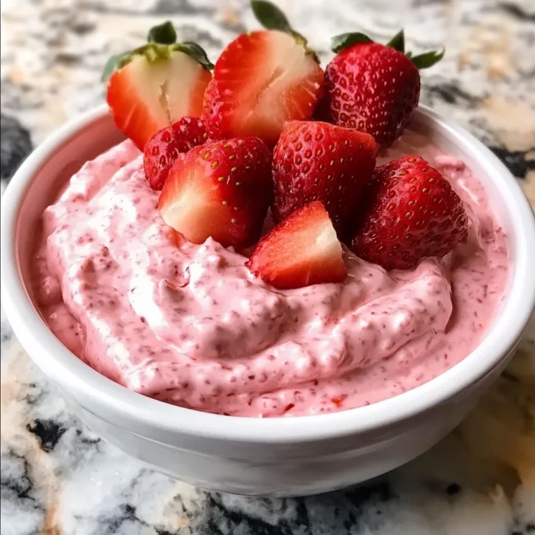 Strawberry Fluff Dip