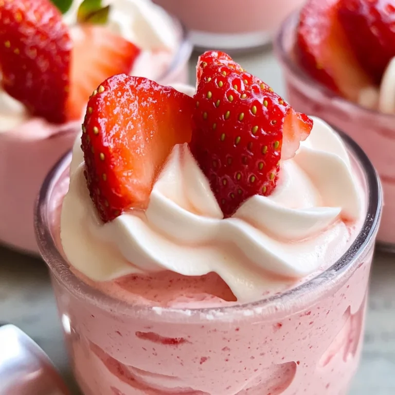 Strawberry Mousse