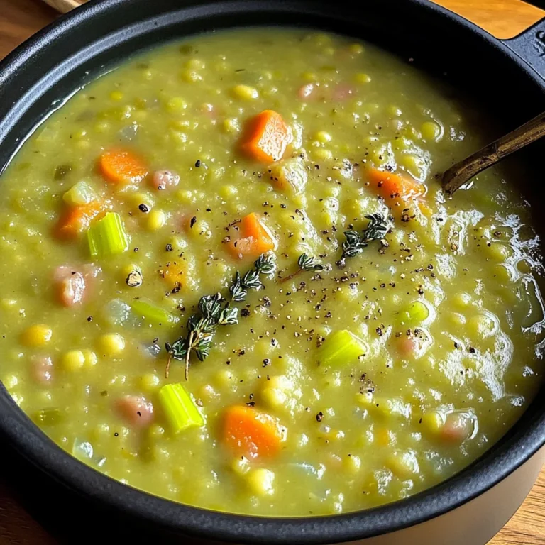 Warm Up with Hearty Split Pea Soup Just Like Grandma Used to Make