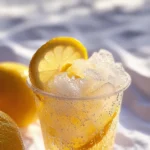 lemon juice Tonic Slush