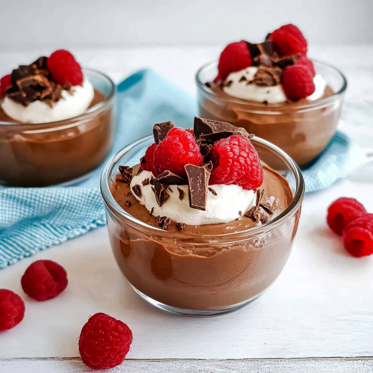 Easy Blender Cottage Cheese Chocolate Mousse