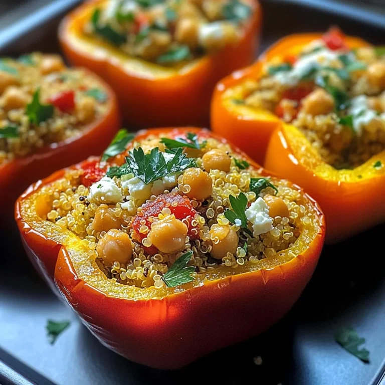 Amazing 1-Pan Mediterranean Stuffed Peppers Joy