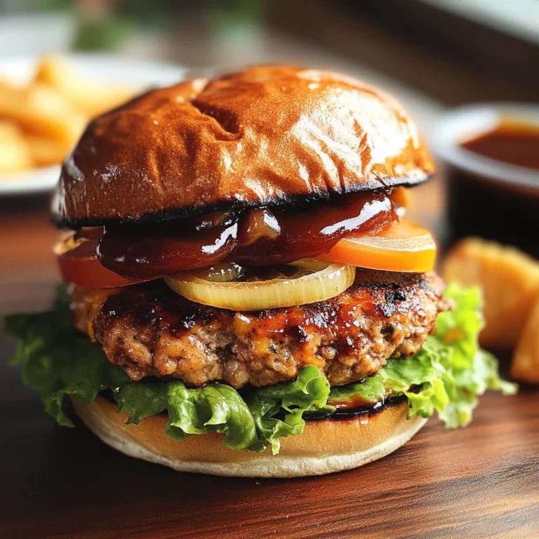 BBQ Turkey Burgers