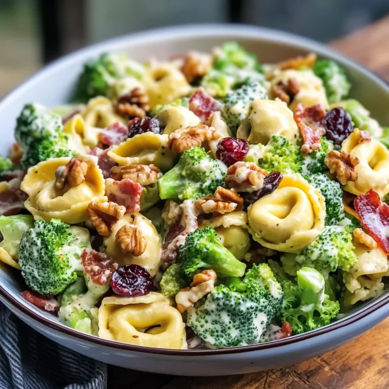 Best Broccoli and Tortellini Salad