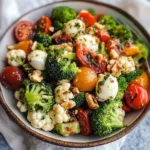 Broccoli Cauliflower Salad