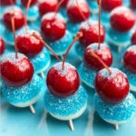 Cola Soaked Firecracker Cherries
