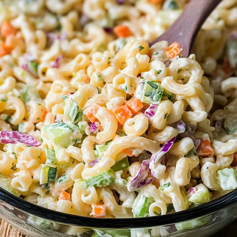Coleslaw Pasta Salad