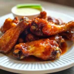 Crispy Oven Baked Chicken Wings in Santa Fe Sauce